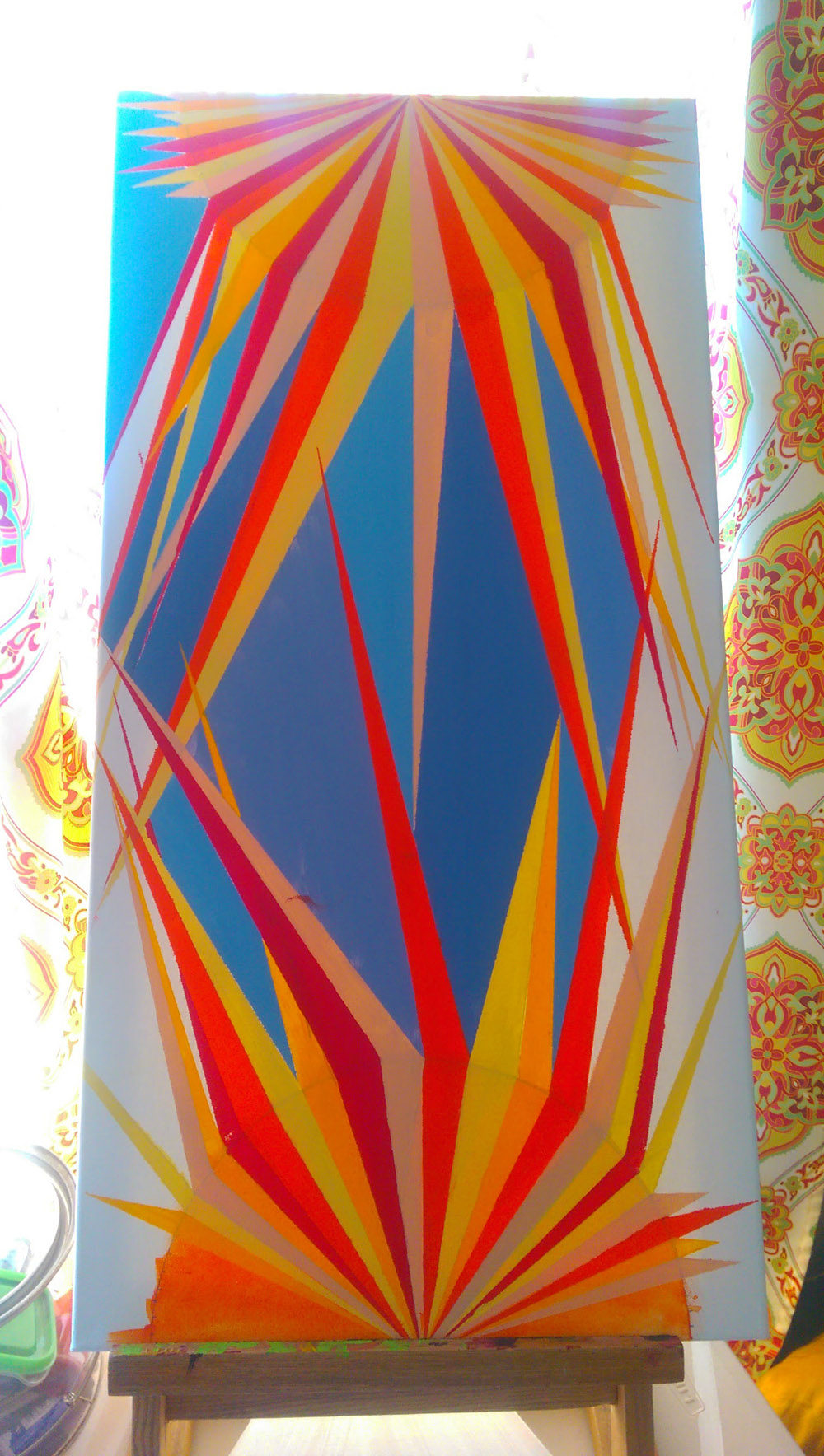 colorful op art