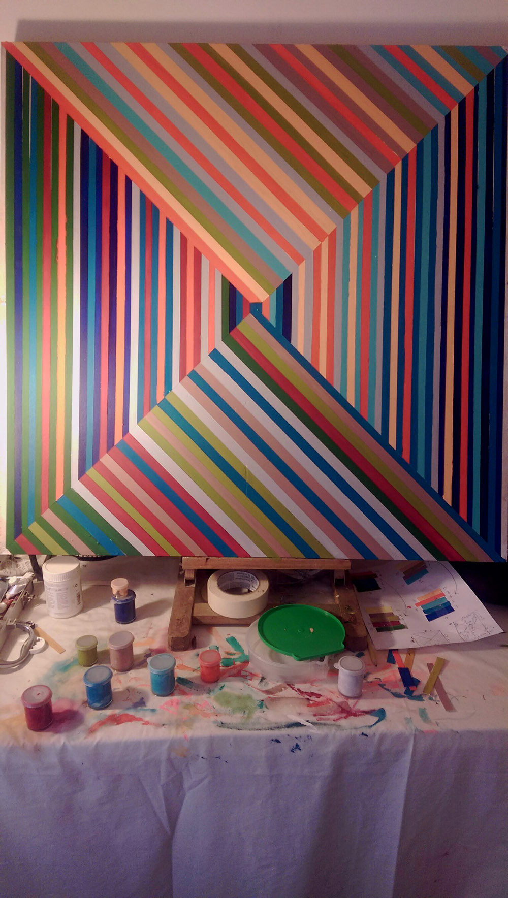 optical art in process
